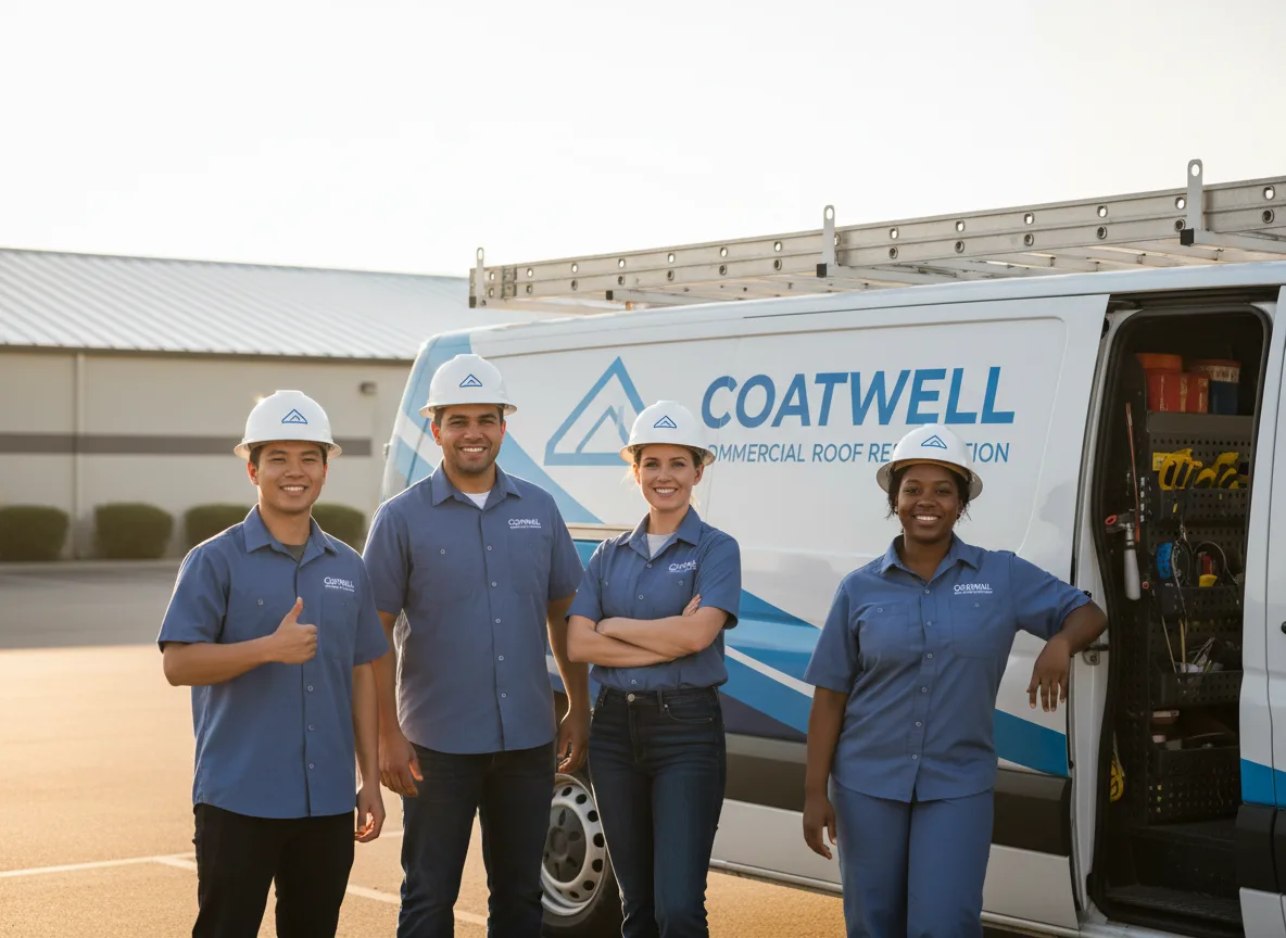 Commercial roof coating company in Eastvale, CA